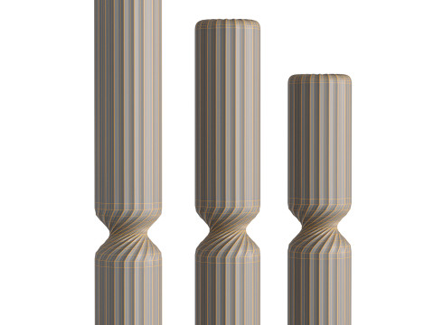Twist Floor Lamp by Vakkerlight 3D मॉडल