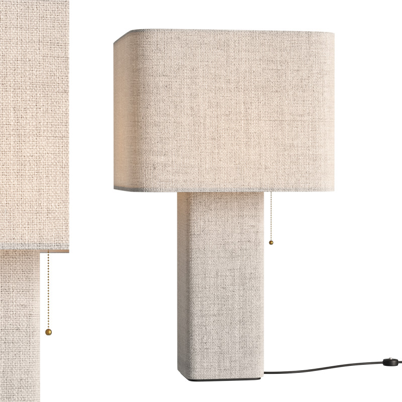 Fiona Table Lamp Model 3D .c4d .max .obj .3ds .fbx .stl .blend 