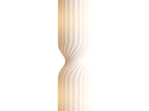 Twist pendent lamp Draai hanglamp Modelo 3D