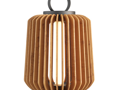 Portable Lantern Outdoor Light 3D Model