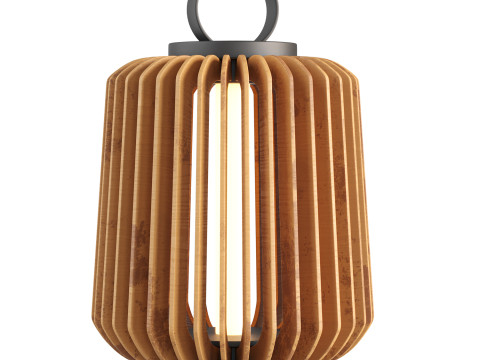 Portable Lantern Outdoor Light 3D Model
