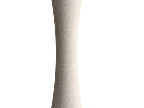 Fabric floor lamp Liana with a concave shape 3D 模型