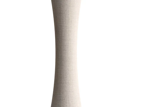 Fabric floor lamp Liana with a concave shape 3D Model