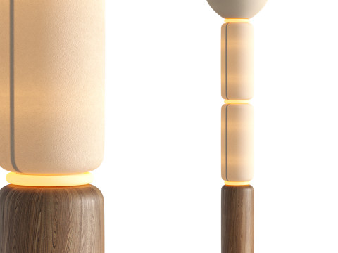 Ficupala Floor Lamp by Radilum Model 3D