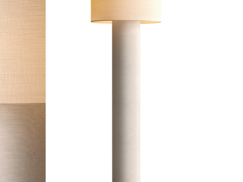 Vloerlamp Ron van linnen floor lamp by WESTWING Model 3D