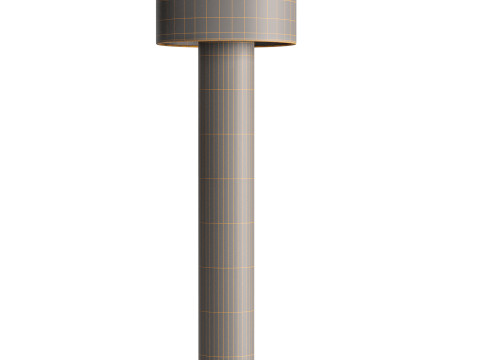 Vloerlamp Ron van linnen floor lamp by WESTWING 3D 모델