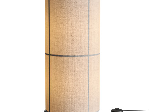 EXCLUSIVE FABRIC FLOOR LAMP STRIP Modelo 3D