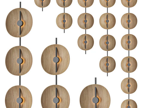 Mito Wall lamp by Radilum 3D Model