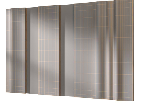 Headboard 3d Wall Panel 07 3D Model