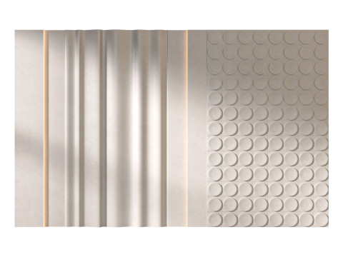 Headboard 3d Wall Panel 06 3D Model