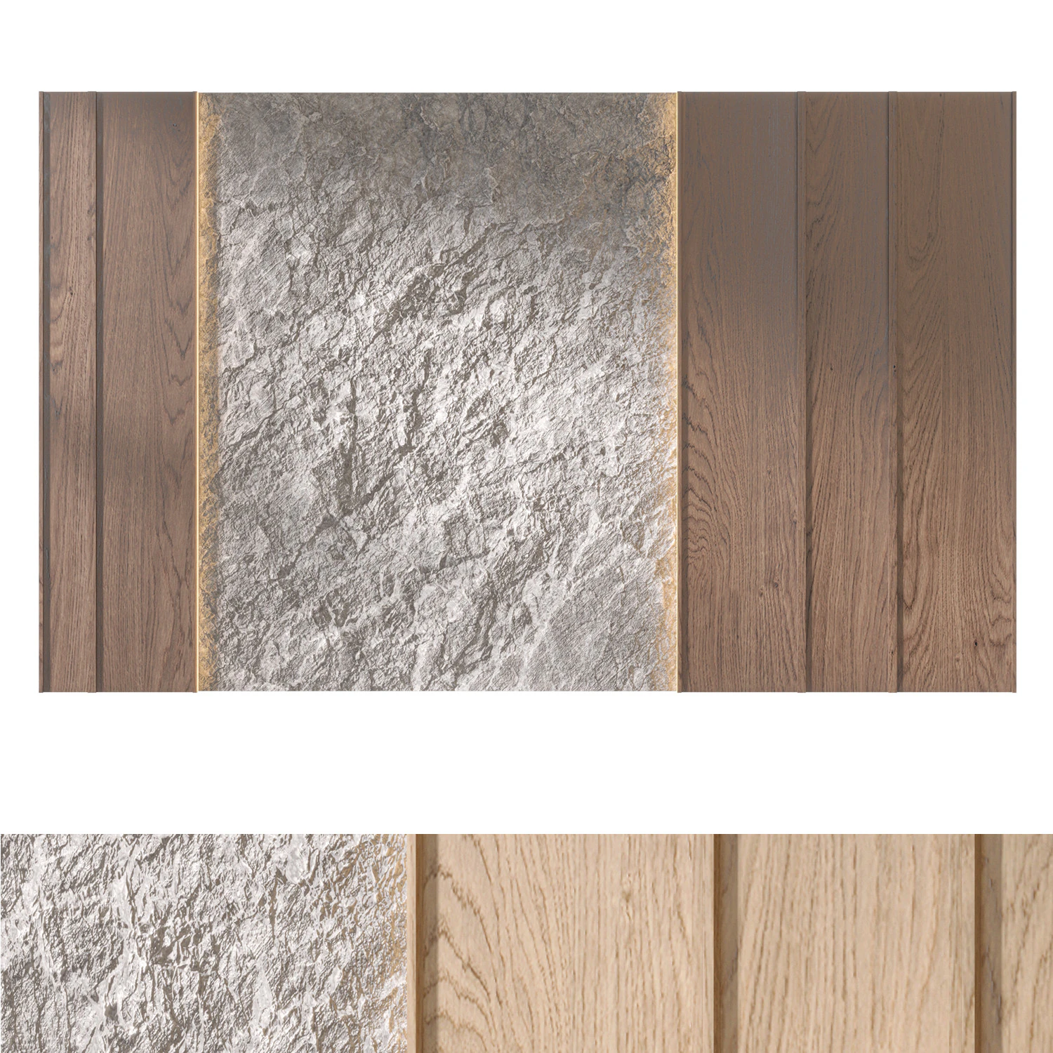 3D wall panel 03 3D Model .c4d .max .obj .3ds .fbx .stl .blend 