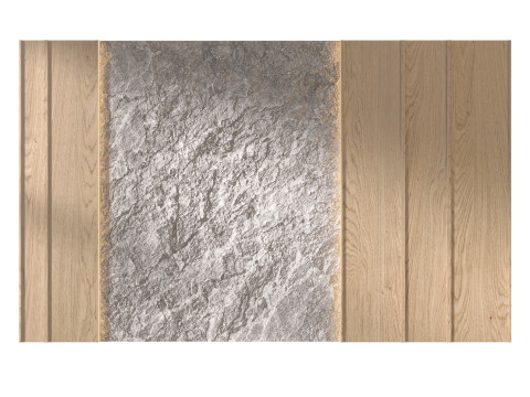 3D wall panel 03 Modèle 3D