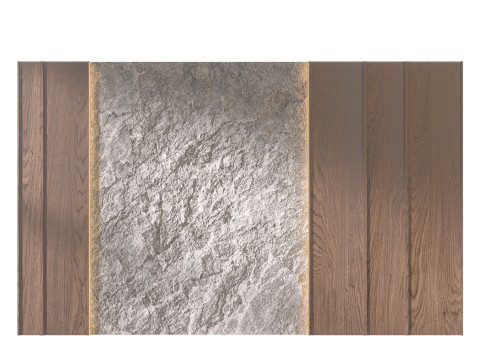 3D wall panel 03 Modèle 3D