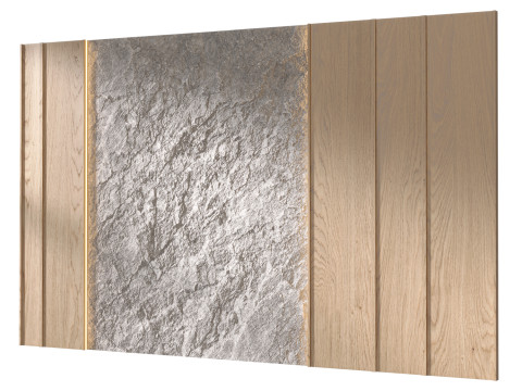 3D wall panel 03 Modèle 3D