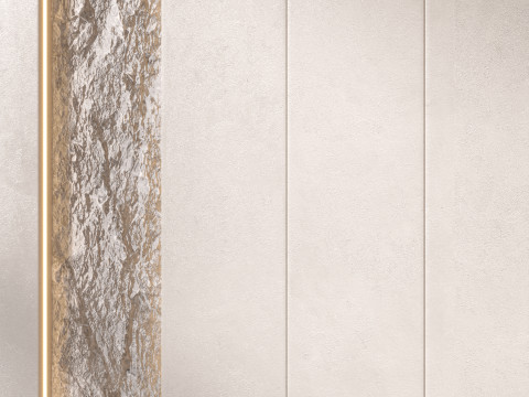 Headboard 3d Wall Panel 09 Modelo 3D