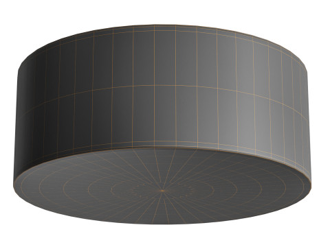 HASHIRA CEILING LAMP RAW 3D Model