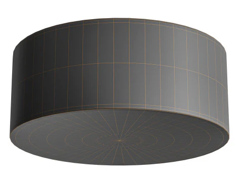 HASHIRA CEILING LAMP RAW 3D Model
