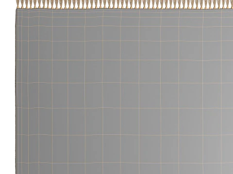 Wool Rug Bahati Beige By Benuta 3D Model