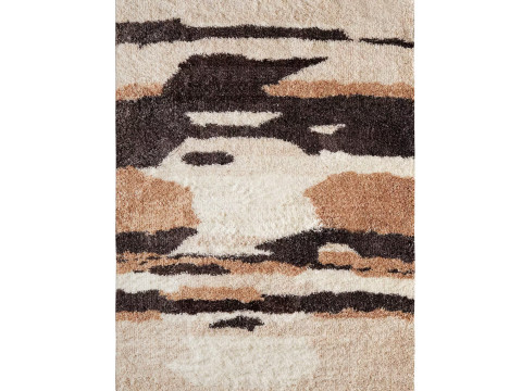 Storm Sky Abstract Shag Rug 3D Model