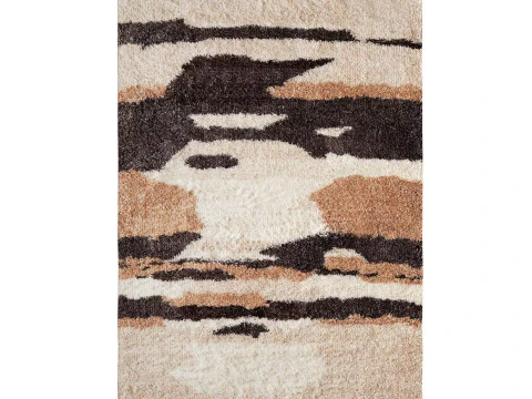 Storm Sky Abstract Shag Rug 3D Model