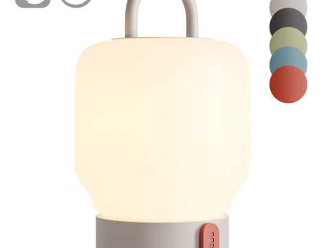 Loome Cloudy table lamp by Kooduu 3D Model