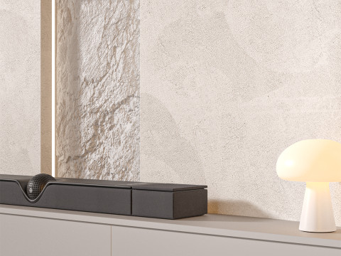 TV wall set 06 3Dモデル
