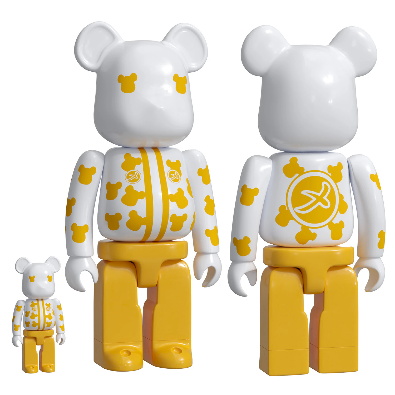 MEDICOM TOY BEARBRICK 3D Model .c4d .max .obj .3ds .fbx .stl .blend