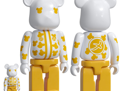 MEDICOM TOY BEARBRICK Modelo 3D