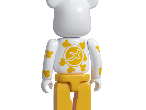 MEDICOM TOY BEARBRICK 3Dモデル