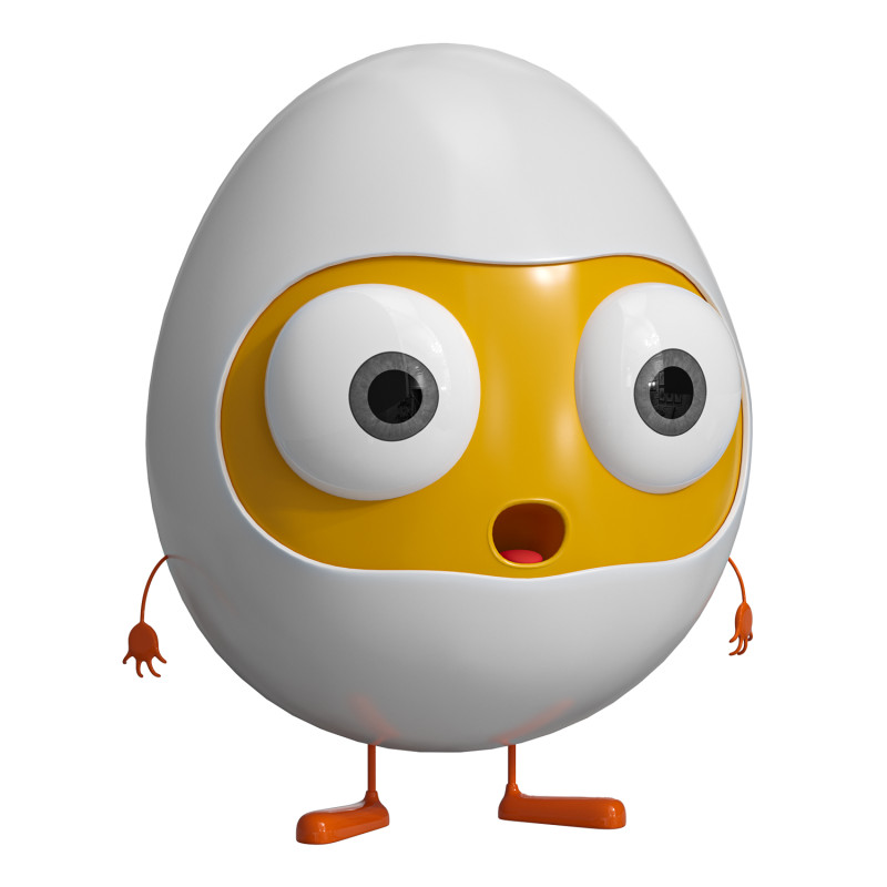 Egg toy Modelo 3D .c4d .max .obj .3ds .fbx .stl .blend 