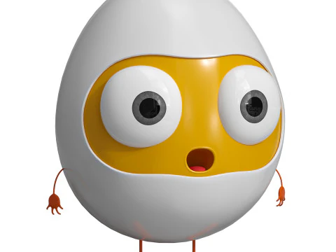 Zabawka z jajkiem Model 3D