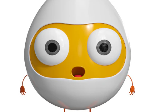 Eierspielzeug 3D Modell