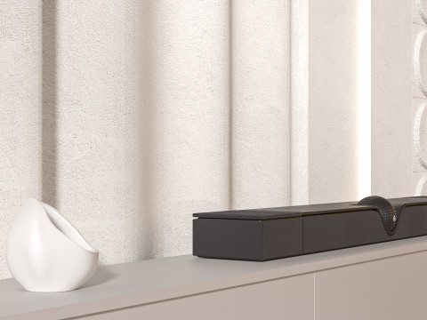 TV wall set 12 Modelo 3D