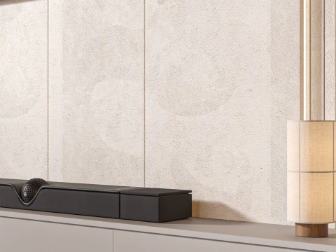 TV wall set 13 3D Model