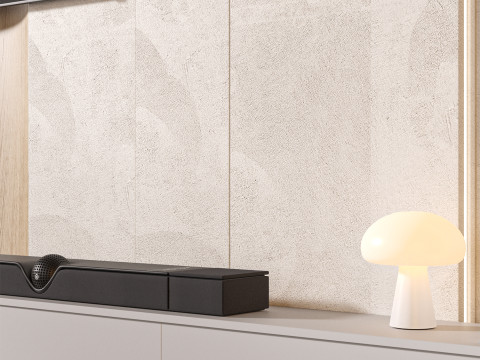 TV wall set 14 3D Model