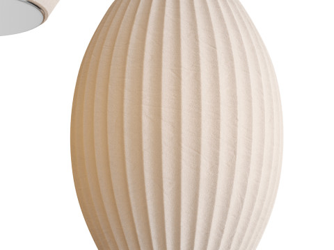 Triple Bubble Lamp Fixture Herman Miller Nelson 3D मॉडल