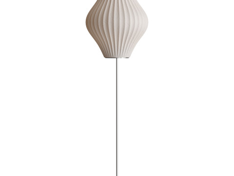Bubble Lotus Floor Lamp Herman Miller Nelson Cigar 3Dモデル