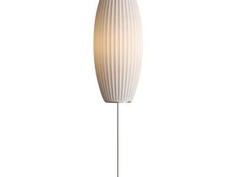 Bubble Lotus Floor Lamp Herman Miller Nelson Cigar 3D Model