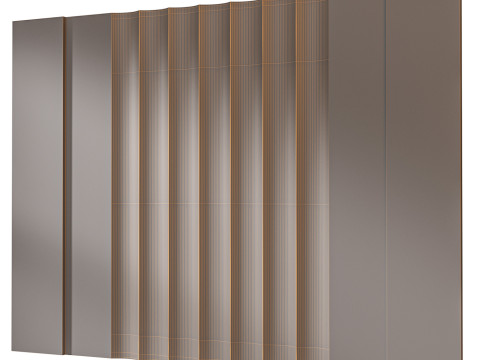 Headboard 3d Wall Panel 18 Modelo 3D
