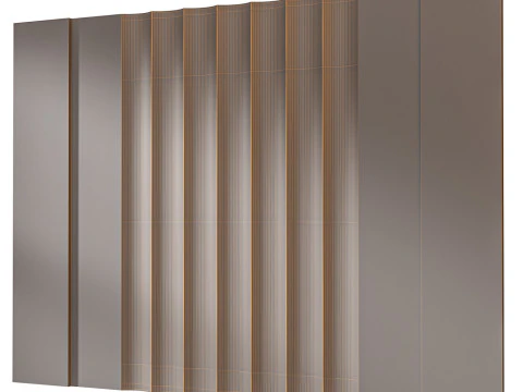 ヘッドボード 3D 壁パネル 18 3Dモデル