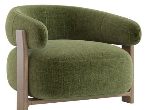 Kave Home Granite Armchair Modèle 3D
