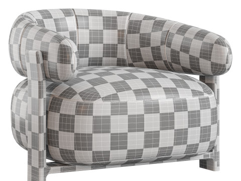 Kave Home Granite Armchair Modèle 3D