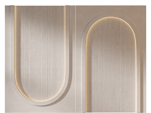 Headboard 3d Wall Panel 22 3Dモデル
