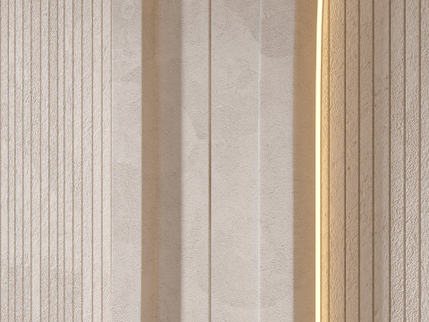 Headboard 3d Wall Panel 22 3D Model