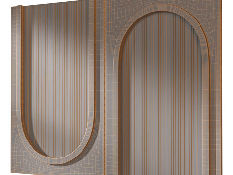 Headboard 3d Wall Panel 22 3D Model