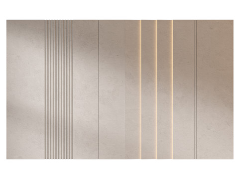 Headboard 3d Wall Panel 24 3D Model