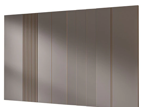 Headboard 3d Wall Panel 24 3D Model
