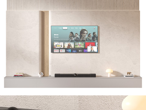 TV wall set 17 3Dモデル