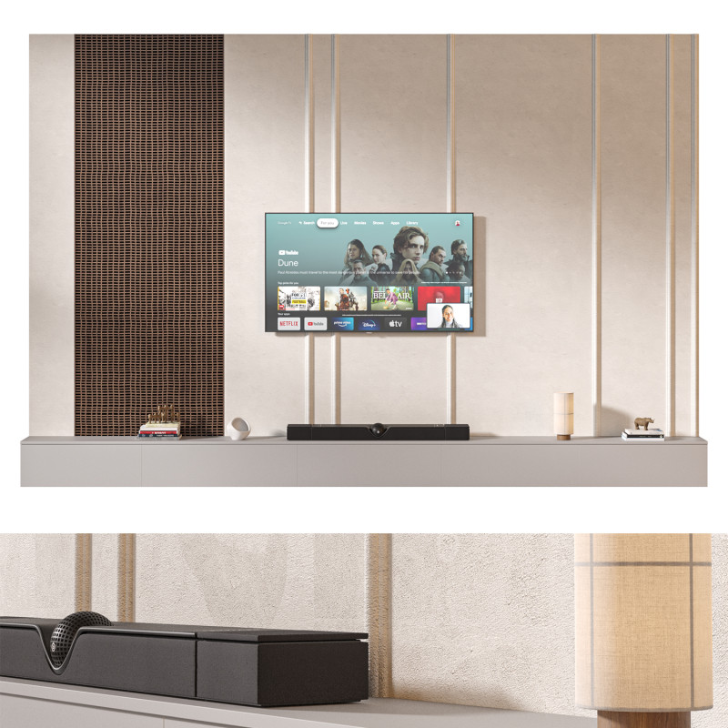 TV wall set 18 3Dモデル .c4d .max .obj .3ds .fbx .stl .blend 