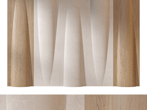 Headboard 3d Wall Panel 25 3D Model